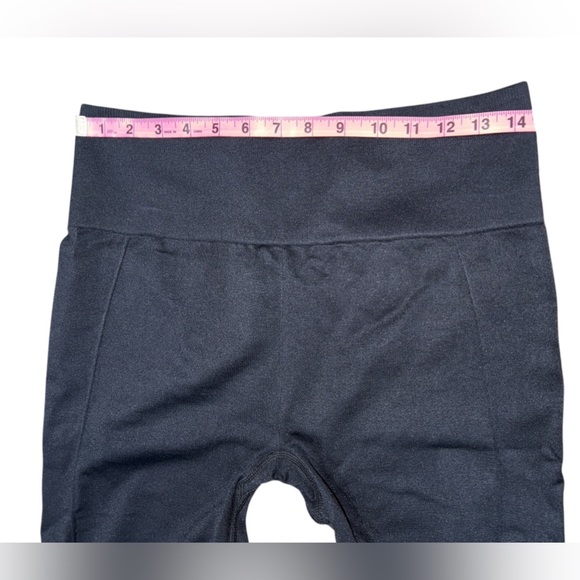 Fabletics Sync Black High-Waisted Perforated Leggings - Picture 7 of 11